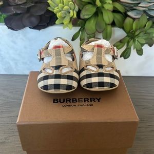 Authentic Burberry Baby Shoes - Size US 0 / EU 15